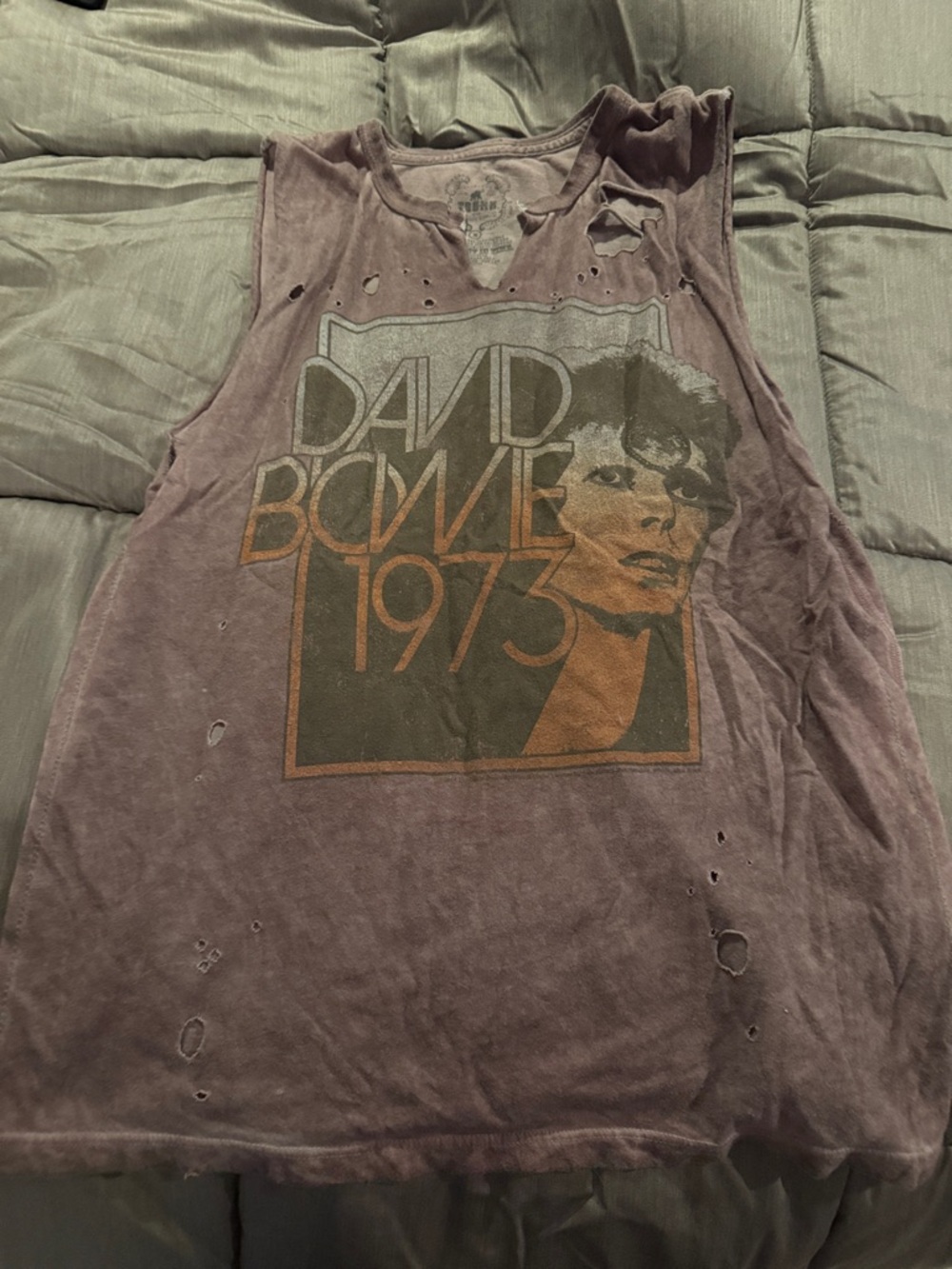PIONEER Faded Graphic Chest Logo Tee - Brown